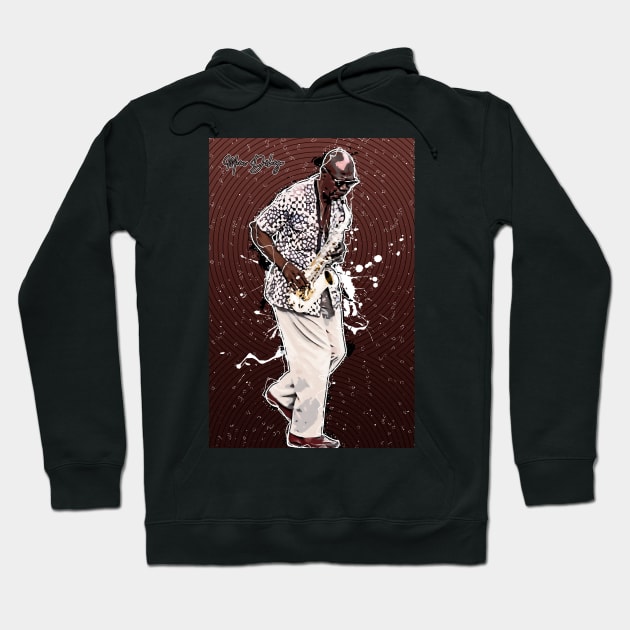 Manu Dibango - Jazz Legends Design Hoodie by Great-Peoples